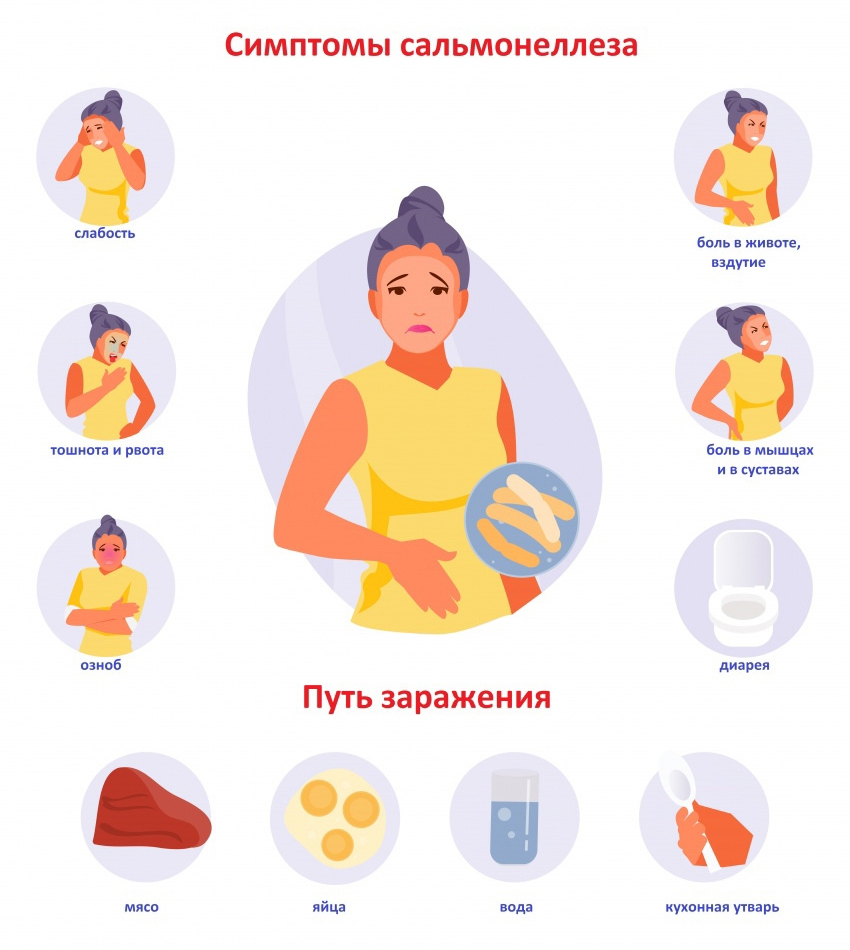 В Челябинской области выросла заболеваемость сальмонеллезом